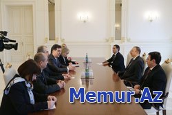 Prezident İlham Əliyev bir sıra görüşlər keçirib 