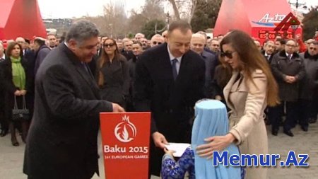 “Bakı-2015”in biletləri satışda: İlk bileti prezident İlham Əliyev aldı 