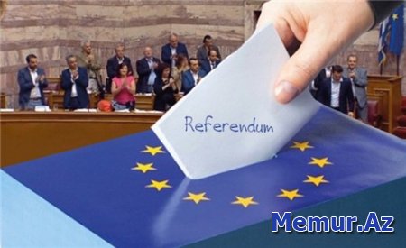 Yunanıstanda tarixi referendum keçirilir