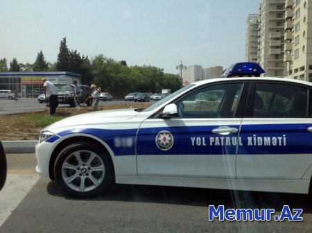 Tovuzda yol polis əməkdaşını maşın vurdu