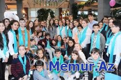 Leyla Əliyeva xüsusi qayğıya ehtiyacı olan uşaqlar üçün keçirilən şənlikdə iştirak edib - FOTO