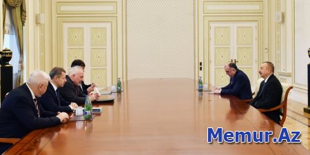 İlham Əliyev ATƏT-in Minsk qrupunun həmsədrlərini qəbul edib