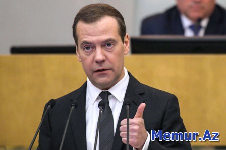 Medvedev yenidən Rusiyanın baş naziri seçildi
