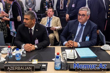 Zakir Həsənov NATO toplantısında