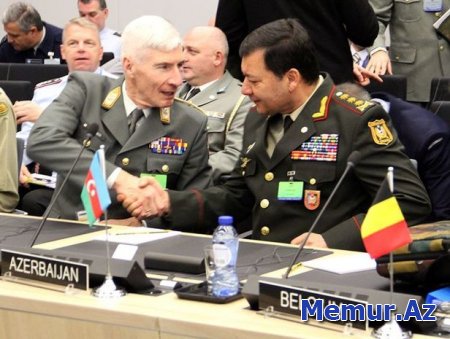 Nəcməddin Sadıkov NATO-nun toplantısında - FOTO