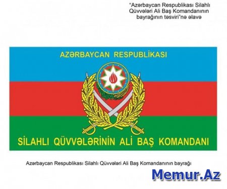 Ali Baş Komandanın bayrağı təsdiqləndi