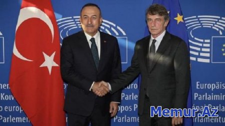 Çavuşoğlu Avropa Parlamentinin rəhbəri ilə görüşündən sonra onu ikiüzlülükdə ittiham etdi