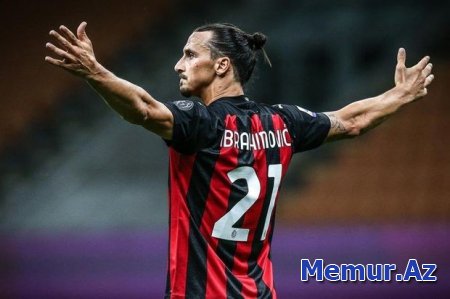 39 yaşlı Zlatan İbrahimoviç “Milan”a qələbə qazandırdı