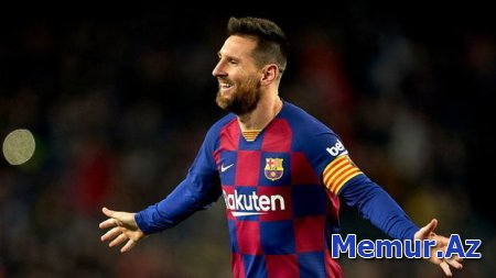 Messi rekord qırmağa davam edir