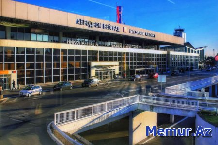 Serbiya paytaxtında bomba həyəcanı: Mərkəzi hava limanı bağlandı