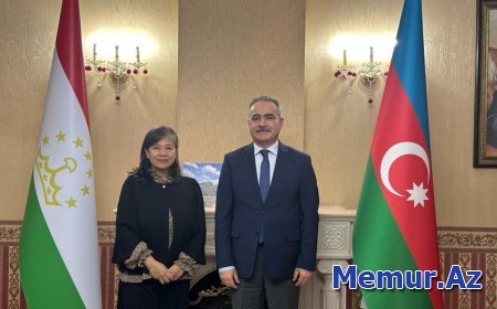 Azərbaycan səfiri yaponiyalı həmkarı ilə görüşüb Azərbaycan səfiri yaponiyalı həmkarı ilə görüşüb