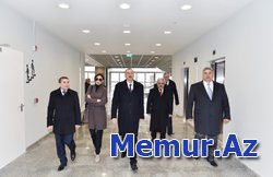Prezident İlham Əliyev və xanımı Mehirban Əliyeva Bakı Olimpiya Stadionunun açılışında iştirak ediblər