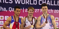 Azərbaycan gimnastı World Challenge Cup turnirində qızıl medal qazandı
