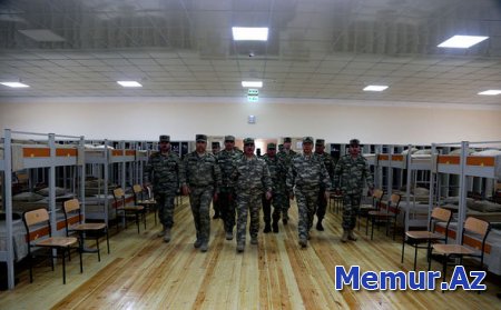 Zakir Həsənov hərbi obyektlərin açılışında - FOTO