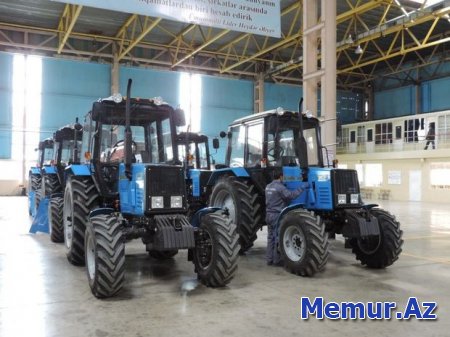 Azərbaycan traktor istehsalını artırır