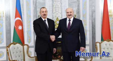 Aleksandr Lukaşenko Azərbaycan Prezidentinə təbrik məktubu ünvanlayıb