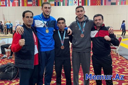 Taekvondoçularımız Türkiyədən beş medalla qayıdır