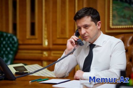 Volodimir Zelenski Baydenlə telefonda bir saat danışıb