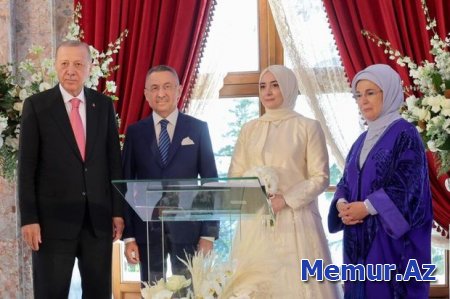 Türkiyənin vitse-prezidenti Ərdoğanın müşaviri ilə evləndi