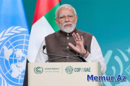 Hindistan COP28-də bərpa olunan enerji mənbələrinin inkişafı ilə bağlı sənədi imzalamaqdan imtina etdi
