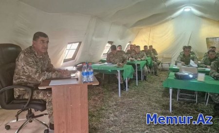 Azərbaycan Ordusunda komanda-qərargah təlimləri: Bölmələr ehtiyat və təyinat rayonlarına çıxarılıblar