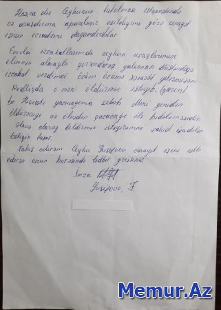 Vəkil Ceyhun Yusifov ifşa edildi - Həyat yoldaşının onun barəsində ŞOK şikayət ərizəsi üzə cixdi - FOTO