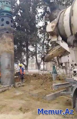“Körpü Bina Tikinti” Bakıda yaşıllıq belə məhv edir- Fotofakt