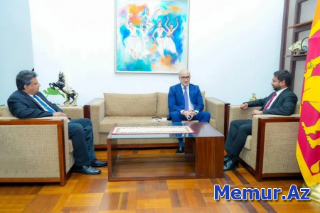 Şri-Lanka göstərdiyi humanitar yardıma görə Azərbaycana minnətdarlıq edib