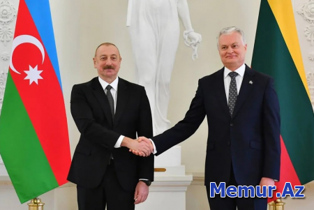 İlham Əliyev Litva Prezidentini təbrik edib