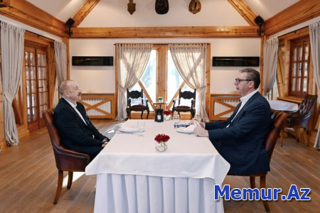 İlham Əliyev və Aleksandar Vuçiç qeyri-rəsmi səhər yeməyində iştirak ediblər