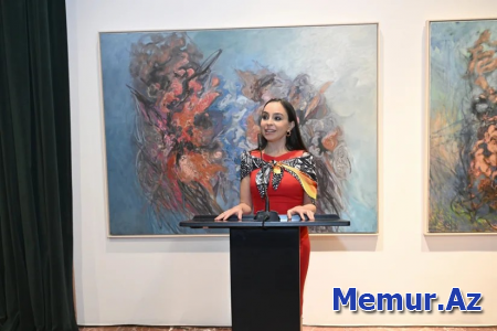 Leyla və Arzu Əliyevalar Tiranada MAMA "Ana təbiət" beynəlxalq incəsənət sərgisinin açılışına qatılıblar