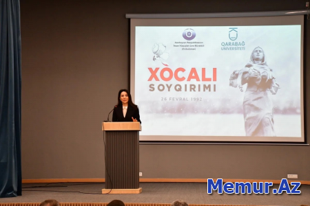Xankəndidə Xocalı soyqırımının qurbanları yad edilib