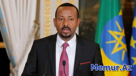 Efiopiyanın Baş nazirinin rəsmi qarşılanma mərasimi olub