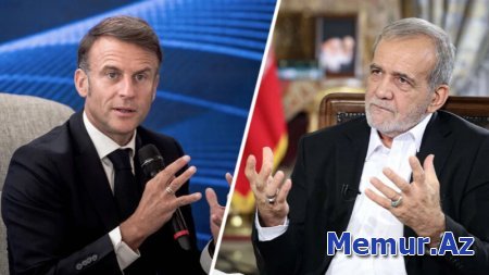 Makron İran prezidenti ilə telefon danışığının təfərrüatını açıqlayıb