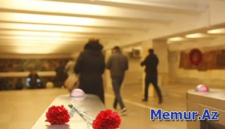 "20 Yanvar" metrostansiyasında törədilən terror aktından 32 il keçir