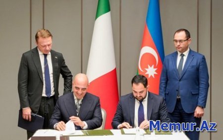  Nazir italiyalı həmkarı ilə görüşdü