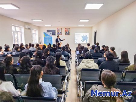 GİKM tərəfindən infosessiyalar vasitəsilə 2000-dən çox gənc əhatə olunub.