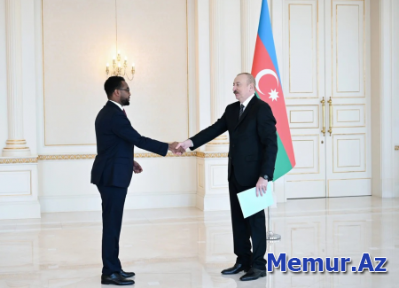İlham Əliyev Somalinin Azərbaycana yeni təyin olunmuş səfirini qəbul edib - YENİLƏNİB
