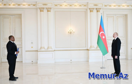 İlham Əliyev Esvatininin Azərbaycana yeni təyin olunmuş səfirini qəbul edib - YENİLƏNİB