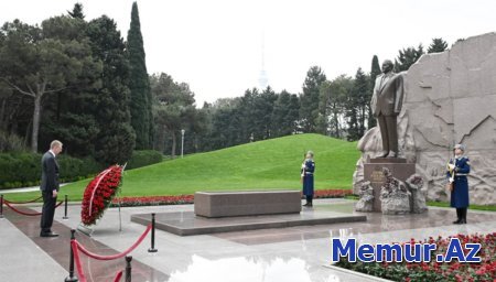 Latviya Prezidenti Şəhidlər xiyabanını ziyarət edib - YENİLƏNİB