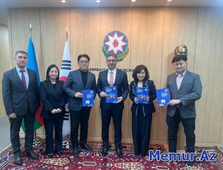 Cənubi Koreyda Azərbaycan dilinin öyrədilməsi ilə bağlı dərsliklər nəşr olunub