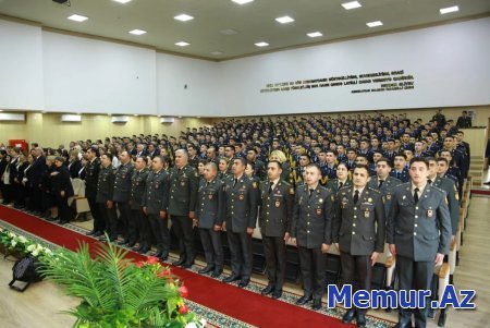 Hərbi Prokurorluq Heydər Əliyevin anadan olmasının 103-cü ildönümünə həsr olunan tədbir keçirib