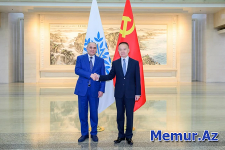 YAP ilə Çin Kommunist Partiyası arasında əməkdaşlıq məsələləri müzakirə olunub