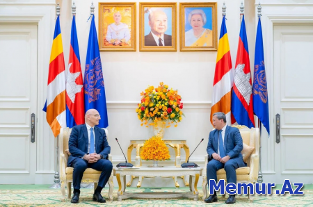 Elçin Əmirbəyov Kambocaya səfər edib, bir sıra görüşlər keçirib