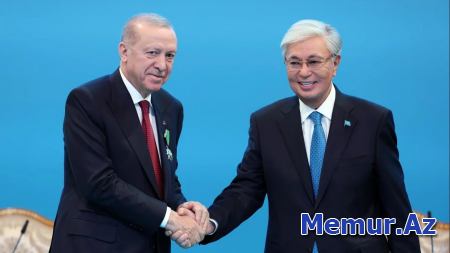 Qazaxıstanda Ərdoğana dövlət ordeni verilib - YENİLƏNİB