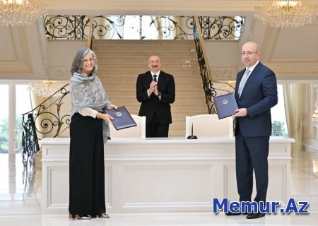 Azərbaycan və UN-Habitat WUF13 standartlarının gələcəkdə tətbiqi ilə bağlı Niyyət Məktubu imzalayıb