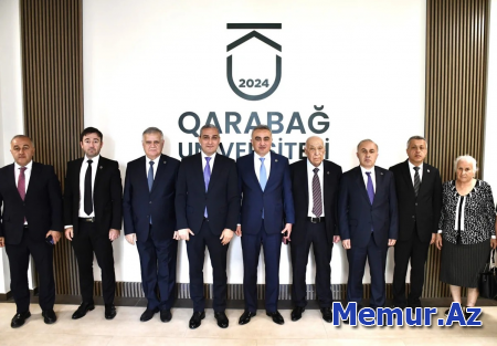 Vəkillər Kollegiyasının nümayəndə heyəti Qarabağ Universitetində olub