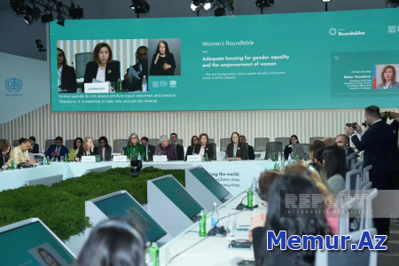 Bahar Muradova: Azərbaycan qadınların şəhərsalma proseslərində iştirakını dəstəkləməyə hazırdır