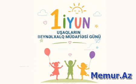 Bu gün Uşaqların Beynəlxalq Müdafiəsi Günüdür