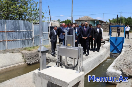Ağstafanın Köçvəlili kəndi fasiləsiz içməli su ilə təmin edilib